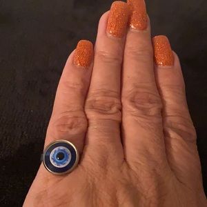 NWOT. Evil eye ring